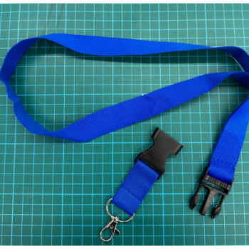 Schlüsselband Lanyards blau