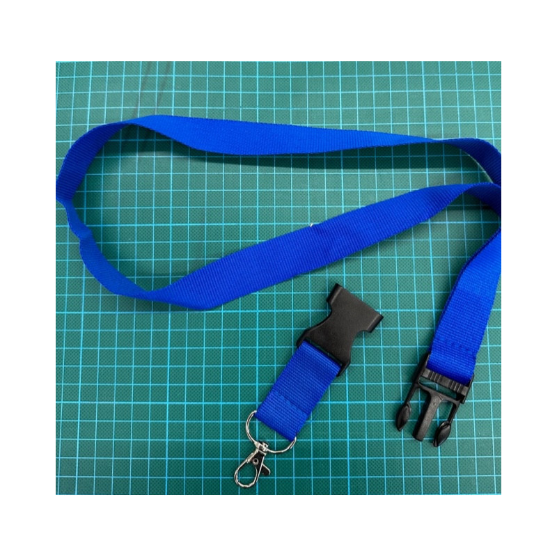 Schlüsselband Lanyards blau